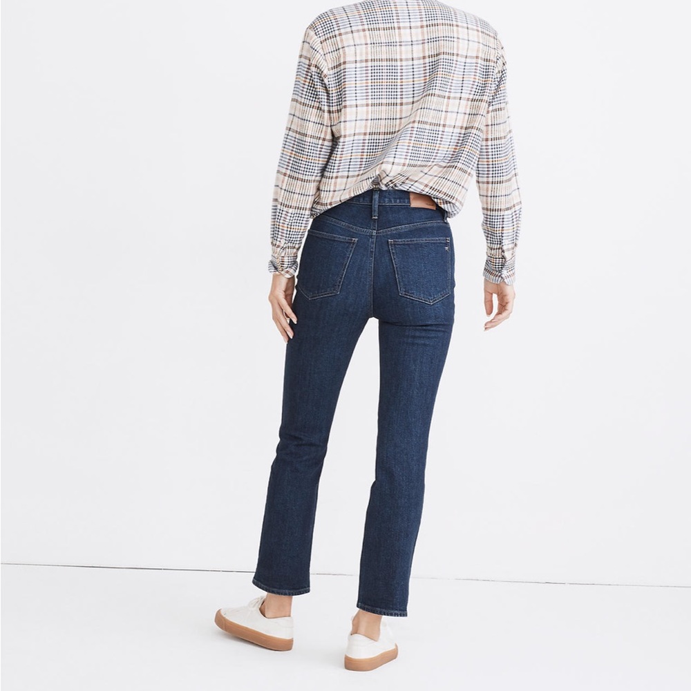 Madewell Slim Demi-Boot Jeans in Midwick Wash